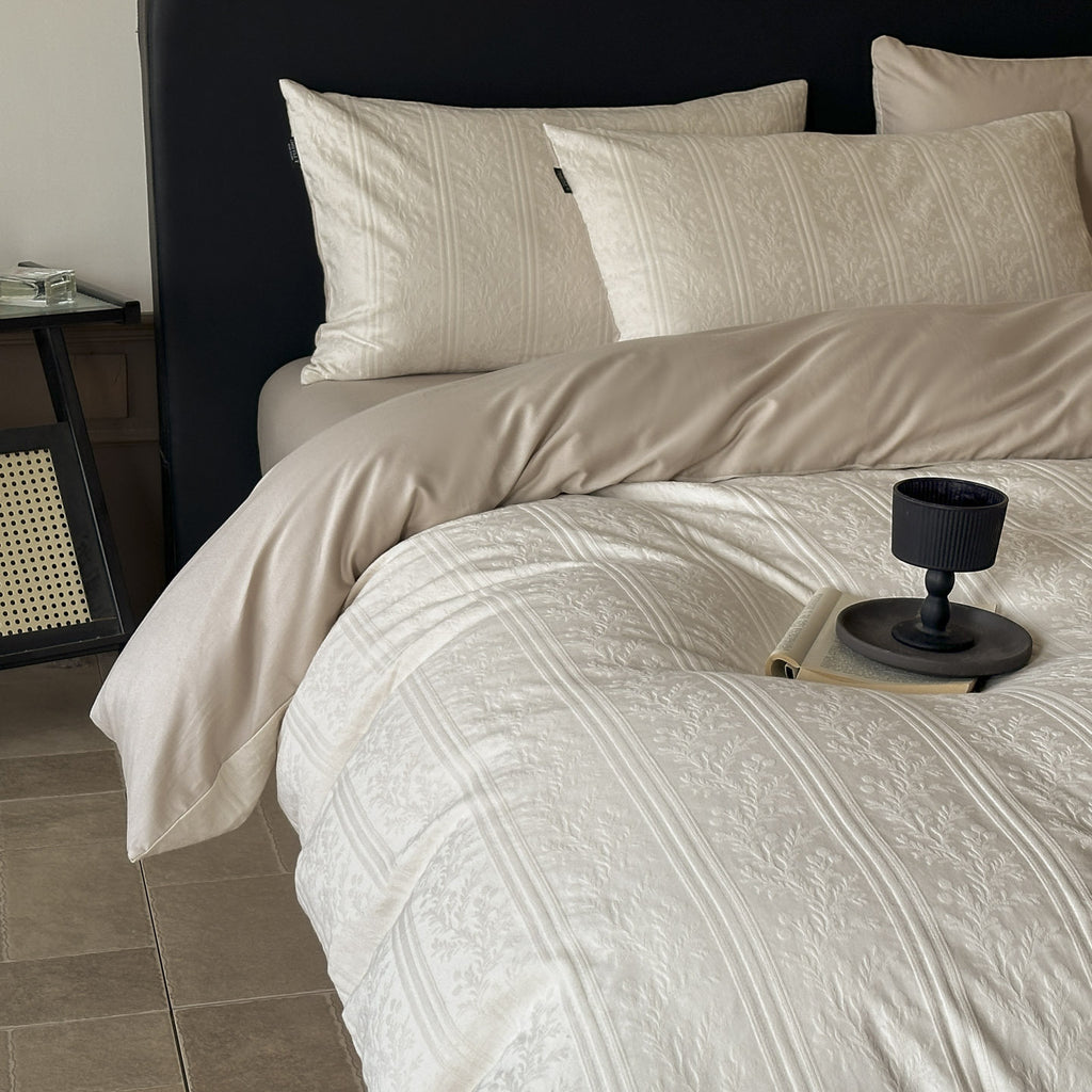 Luxury Pure Cotton Jacquard Four-Piece Set