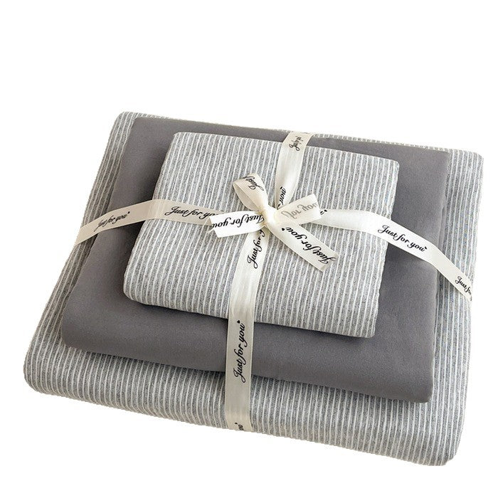 Skin-Friendly, Soft, High-Density 4-Piece Bedding Set