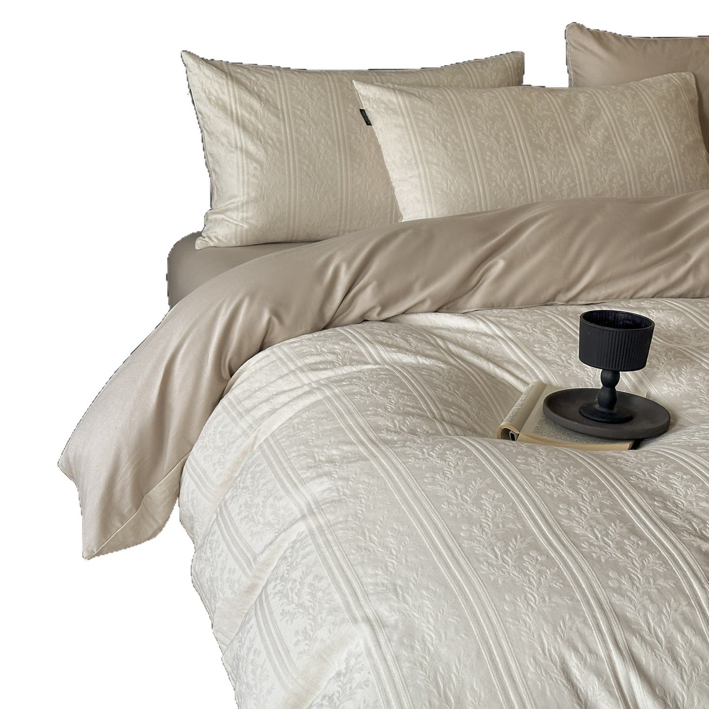 Luxury Pure Cotton Jacquard Four-Piece Set