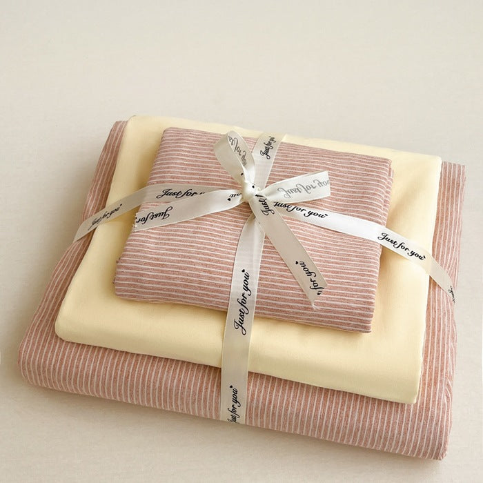 Skin-Friendly, Soft, High-Density 4-Piece Bedding Set