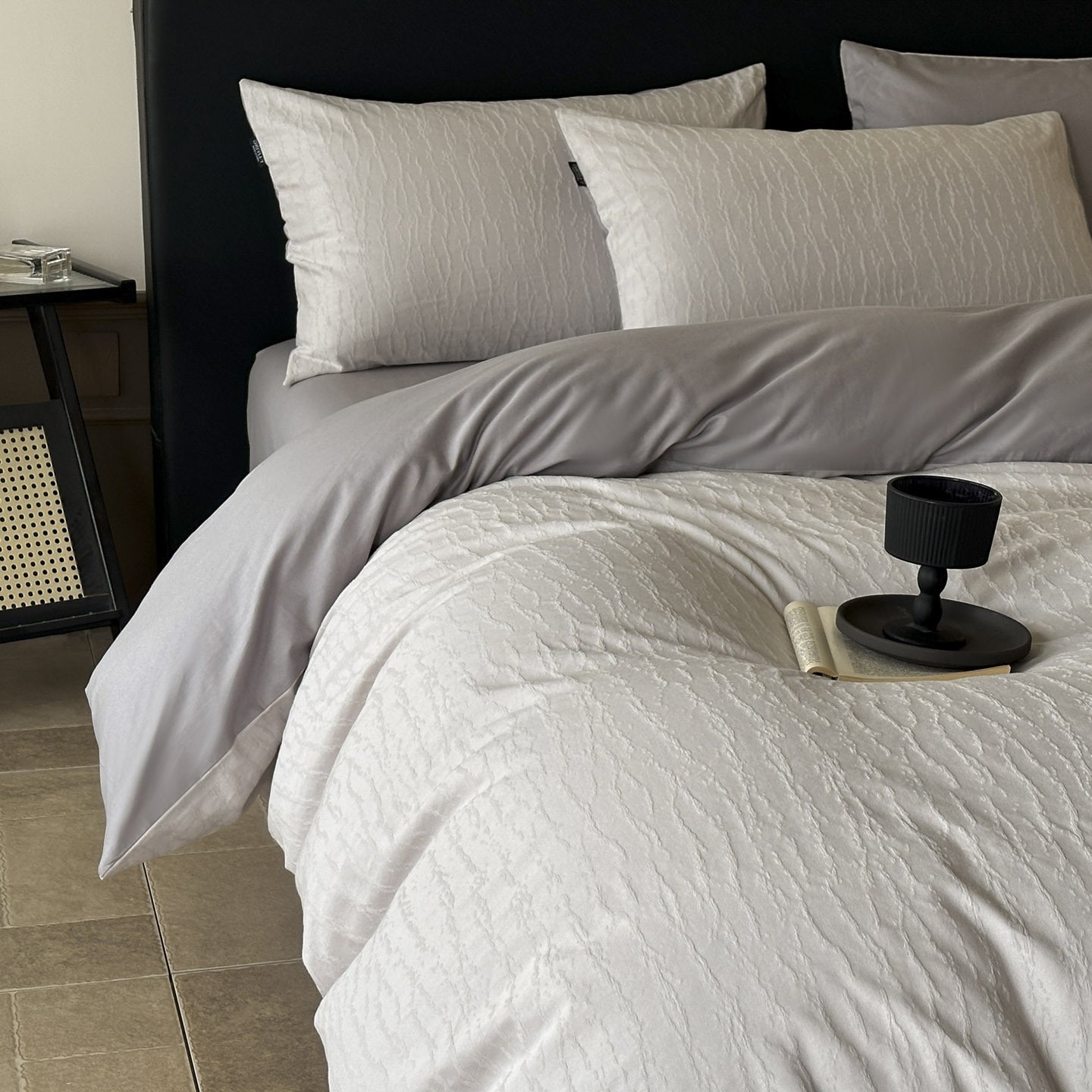 Luxury Pure Cotton Jacquard Four-Piece Set